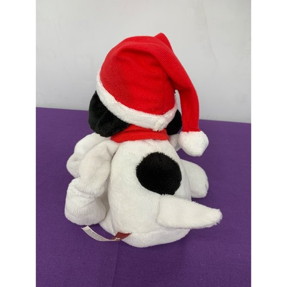 Peanut Snoopy Dog Holiday Hat Scarf 12 Inches Plush Stuffed Animal Sweeker - Picture 4 of 9